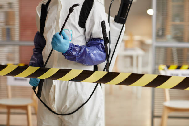 Professional Trauma Scene Cleanup technician working in Farmington, IL